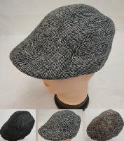 Warm Ivy Cap [Herringbone]